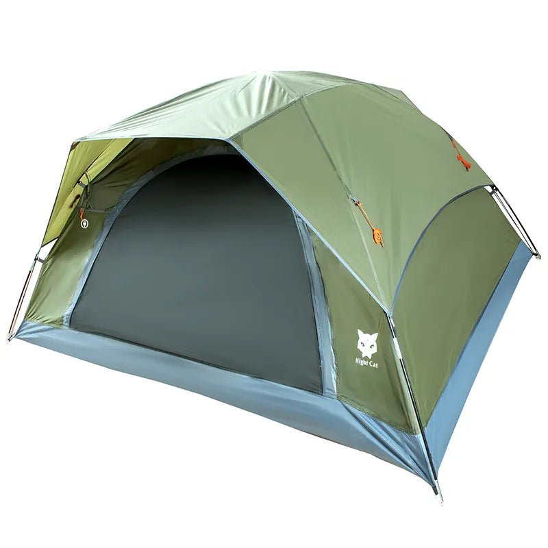 Night Cat 3 - 4 Person Double Layer Tent - HikeWare  Introducing the Night Cat 3-4 Person Double Layer Tent: Your Ultimate Outdoor Shelter with Spacious Size & Waterproof Removable Rainfly.