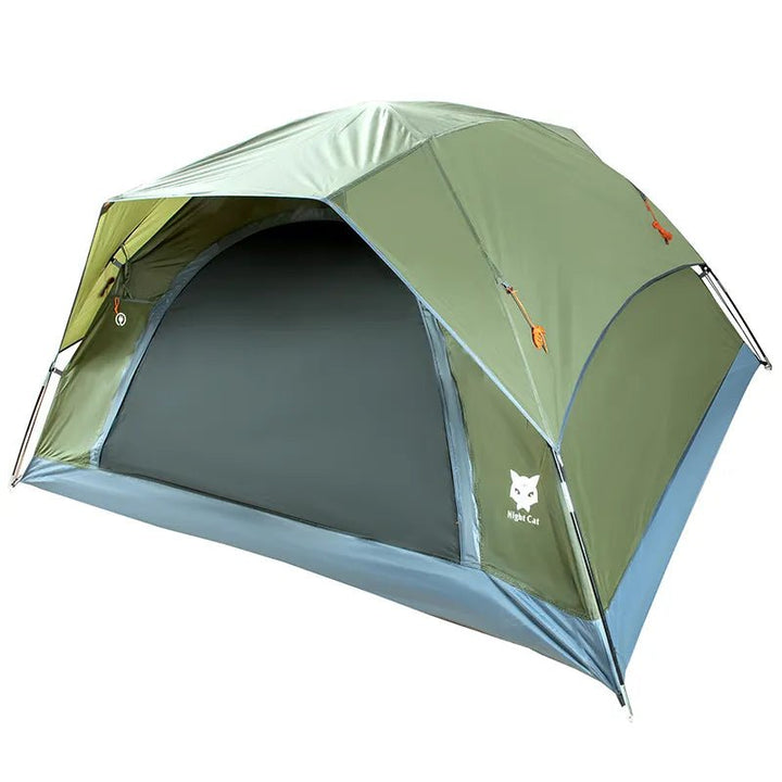 Night Cat 3 - 4 Person Double Layer Tent - HikeWare  Introducing the Night Cat 3-4 Person Double Layer Tent: Your Ultimate Outdoor Shelter with Spacious Size & Waterproof Removable Rainfly.