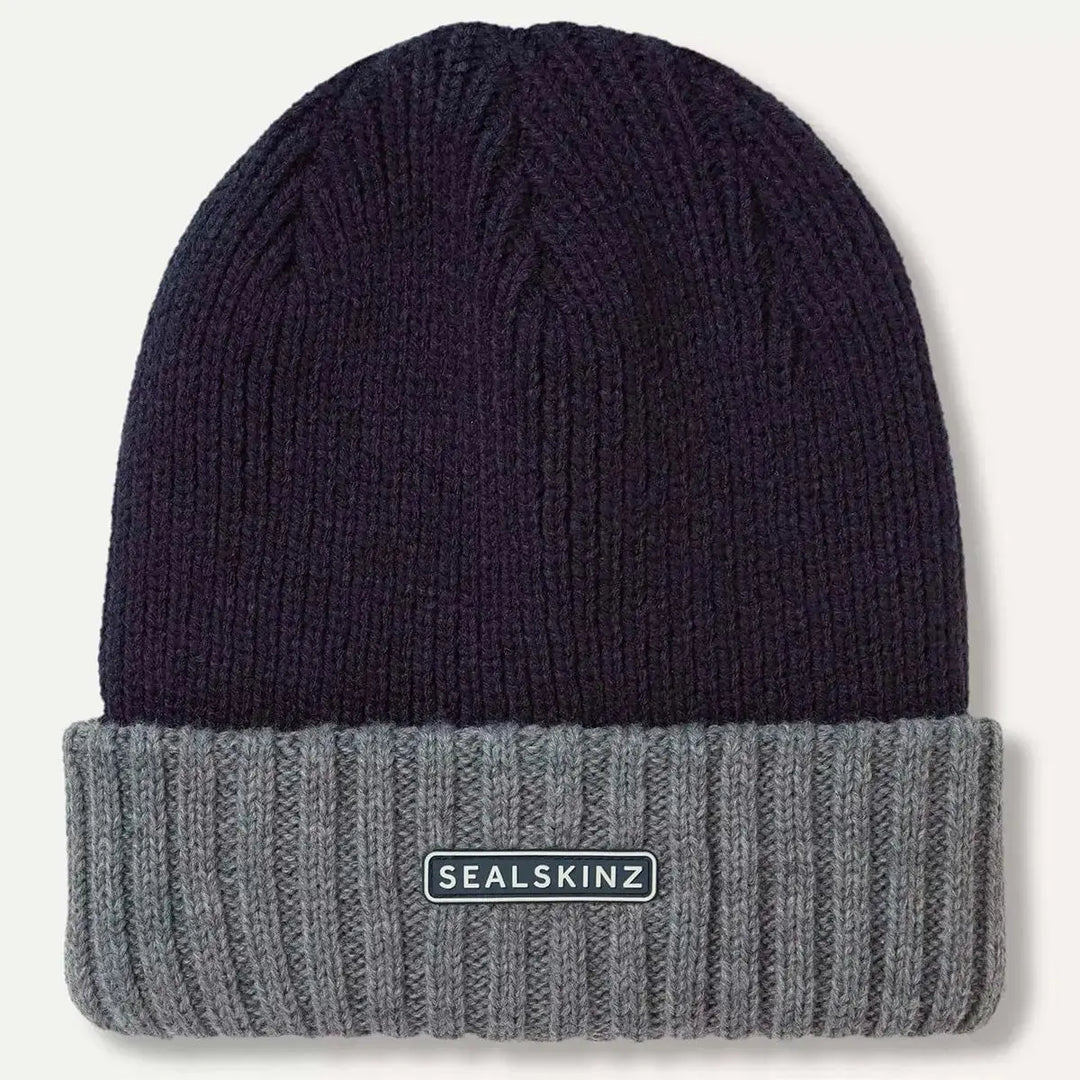 SealSkinz waterproof beanie hat and winter hiking accessories for UK trails