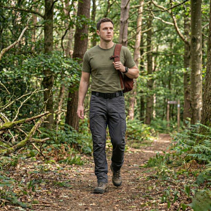 HikeWare™ Elastic Tactical Belt – Quick-Release Stretch Hiking Belt - HikeWare  