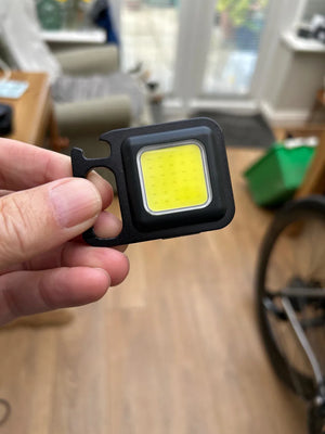 Multi-Functional LED Keyring Light