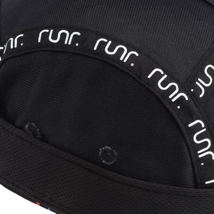 Runr Tokyo running hat - inside view