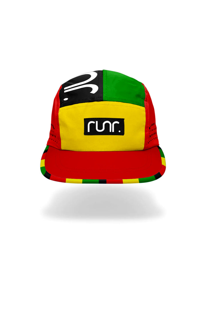 Runr Cool Runnings running hat - front view