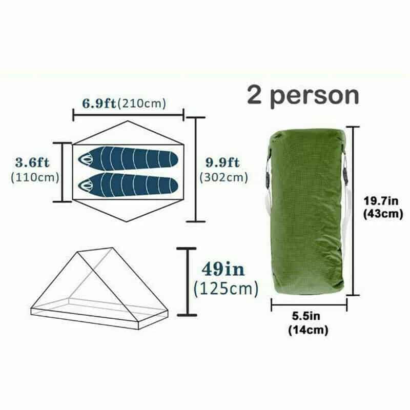 3F UL Gear Lanshan 2 / 3 Season / 2026 Version / Khaki - HikeWare  