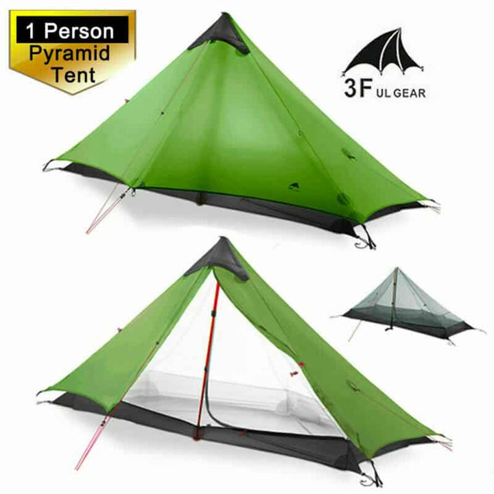 3F UL Gear Lanshan 1 / 4 Season / Green - HikeWare  
