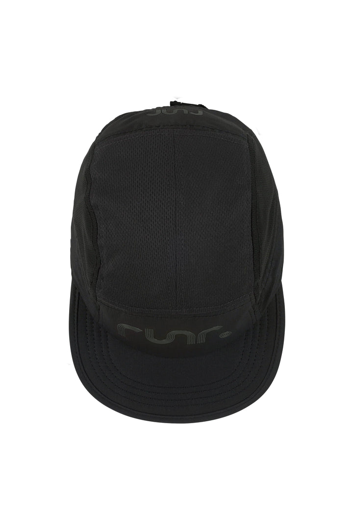 Runr Stuttgart Blackout running hat - top view
