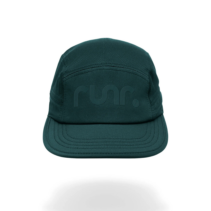 Runr Bruges technical running hat in green
