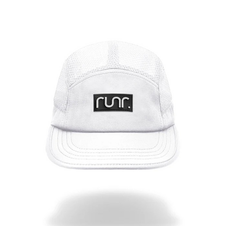 Runr Bali Airflow technical running hat in white