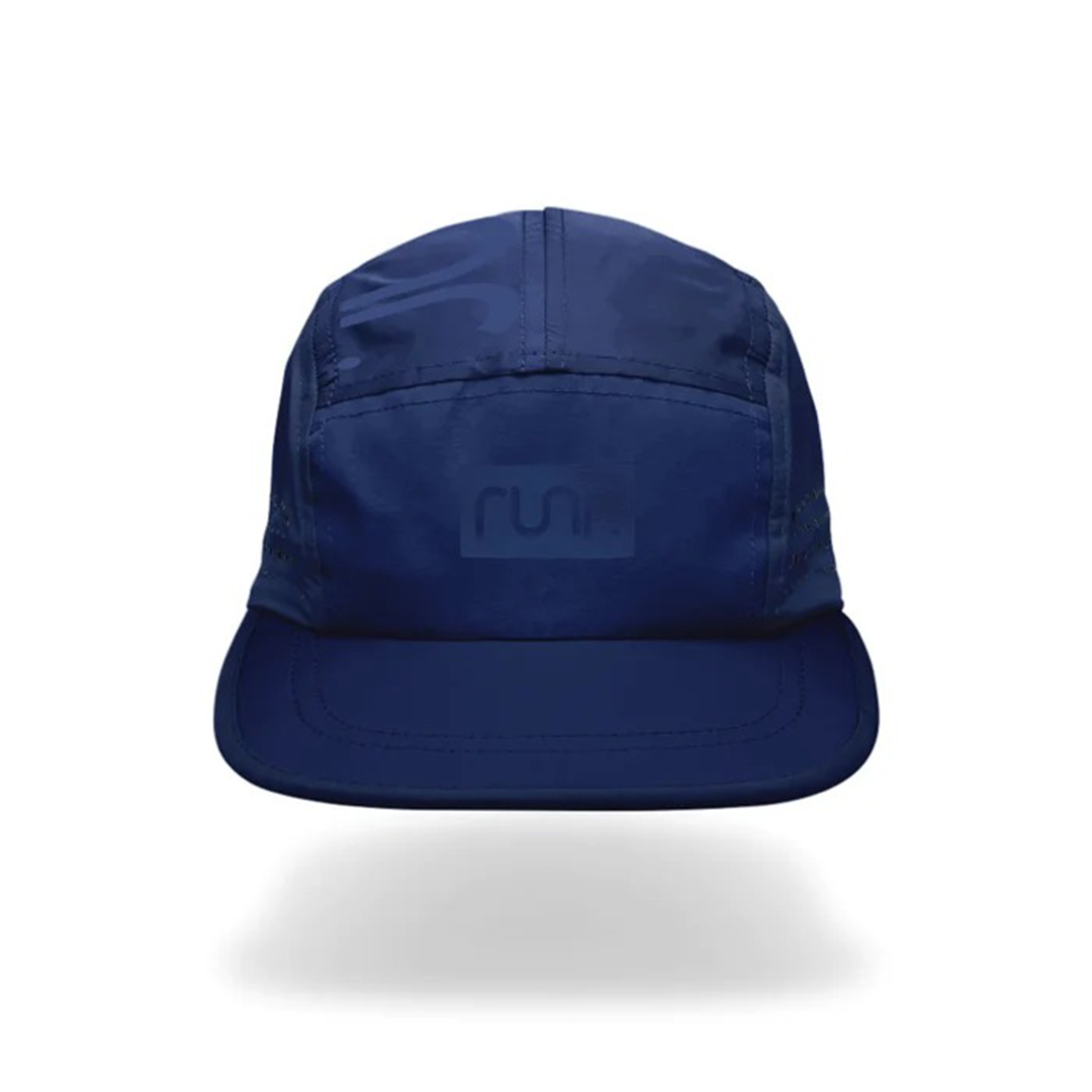 Runr Marseille technical running hat in navy