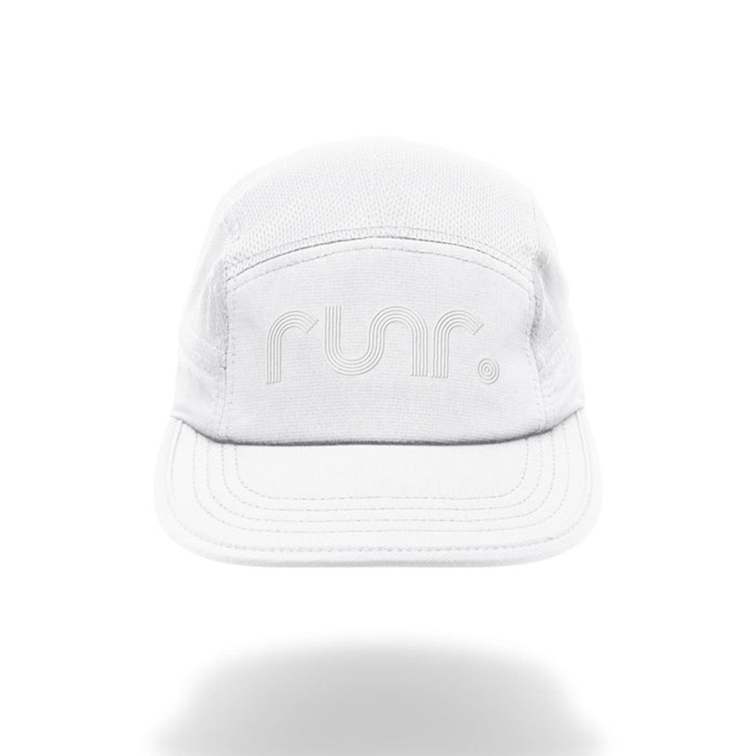 Runr Oslo technical running hat in white