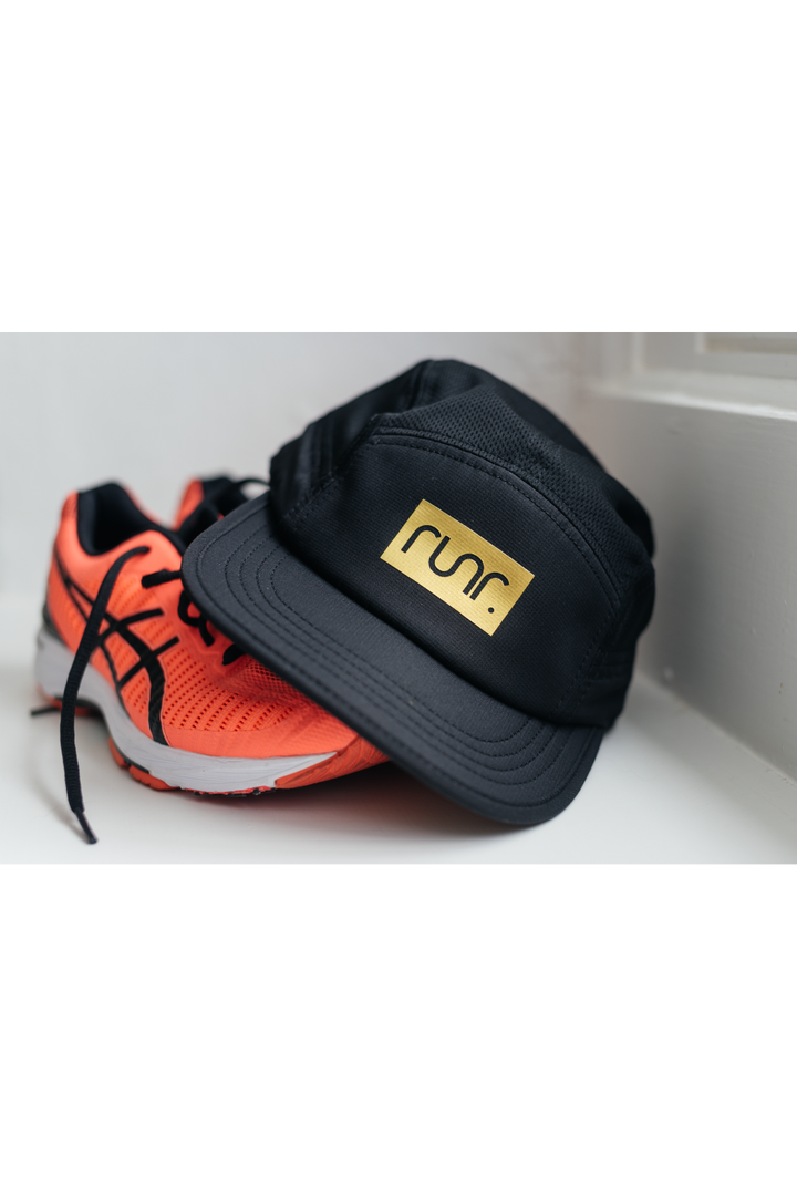 Runr Athens running hat - top view