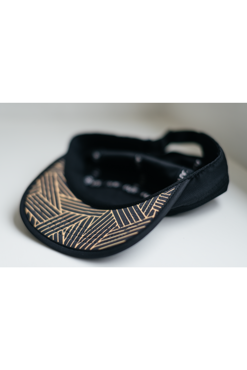 Runr Athens running hat - back view