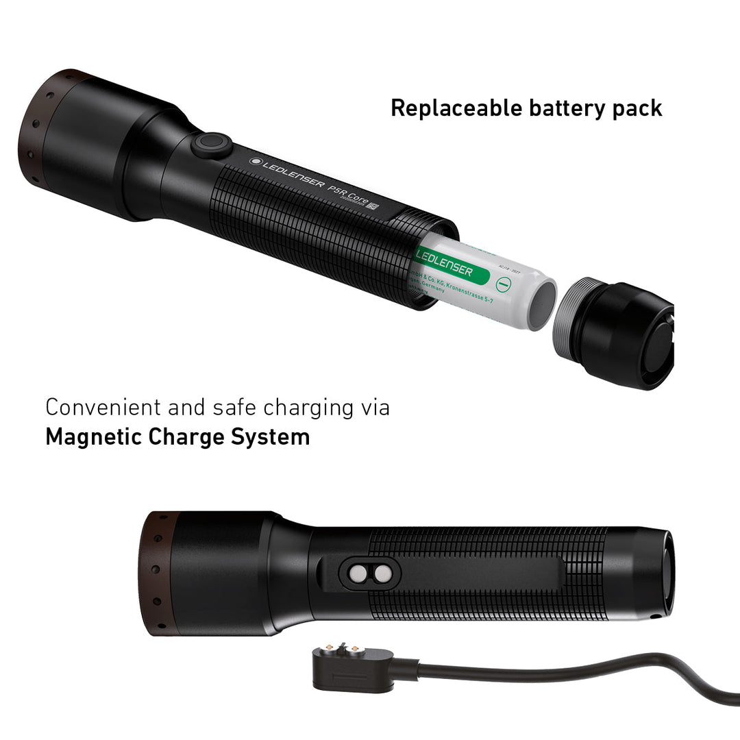 P5R Core Rechargeable Torch 2020, 500 Lumens - HikeWare  