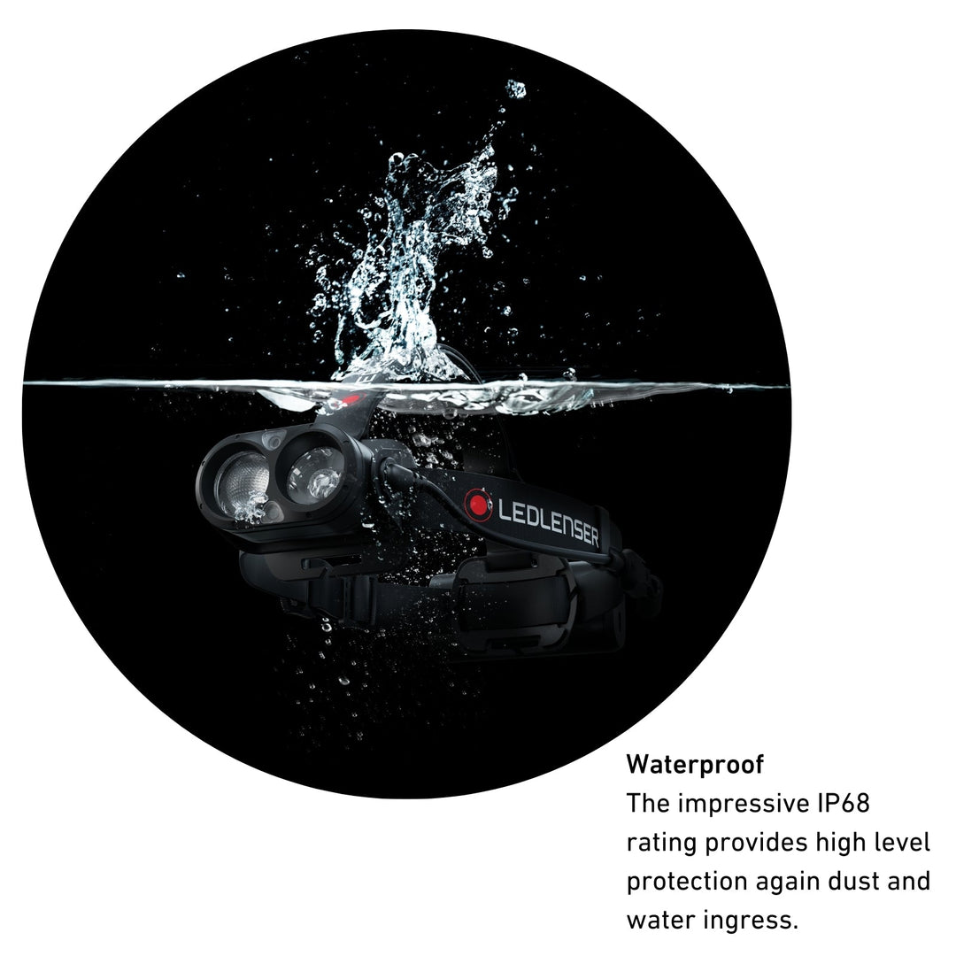 H19R Core Rechargeable Head Torch, 3500 Lumens - HikeWare  