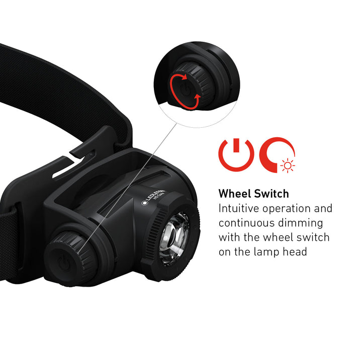 H5R Core Rechargeable Head Torch, 500 Lumens - HikeWare  