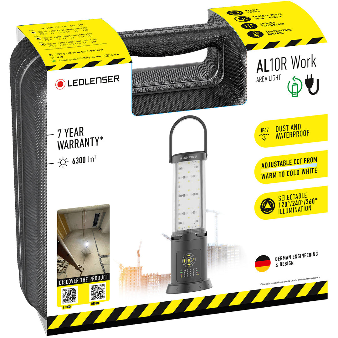 AL10R WORK Rechargeable Lantern, 6300 Lumens - HikeWare  