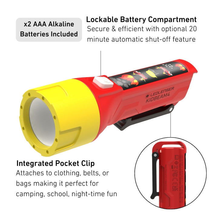 KidBEAM4 Red Fire Service Children&
