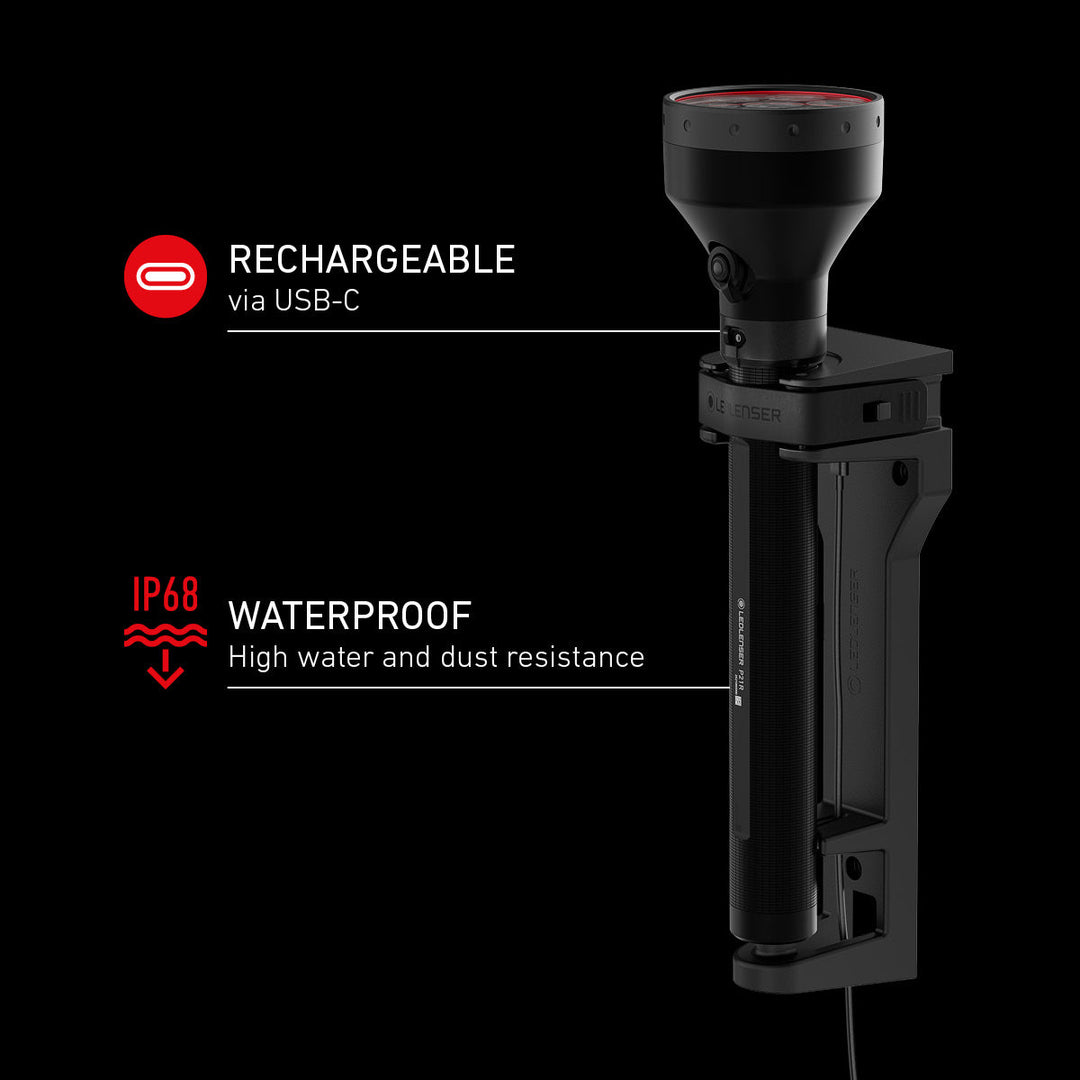 P21R Rechargeable Torch 2025, 12000 Lumens - HikeWare  