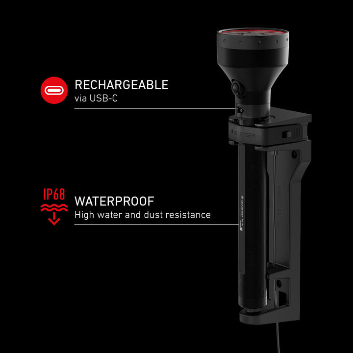 P21R Rechargeable Torch 2025, 12000 Lumens - HikeWare  