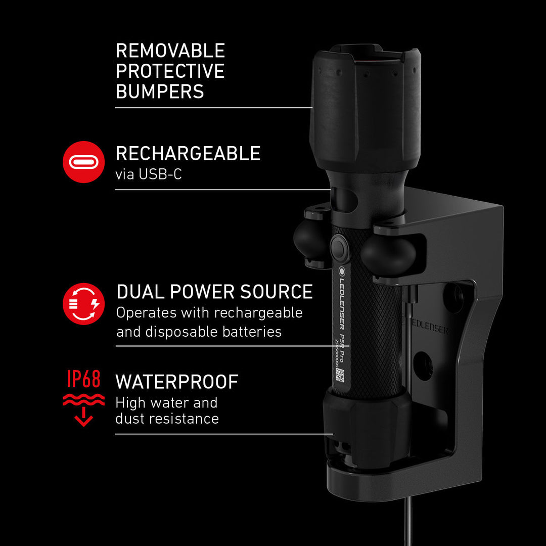 P5R Pro Rechargeable Torch 2025, 750 Lumens - HikeWare  