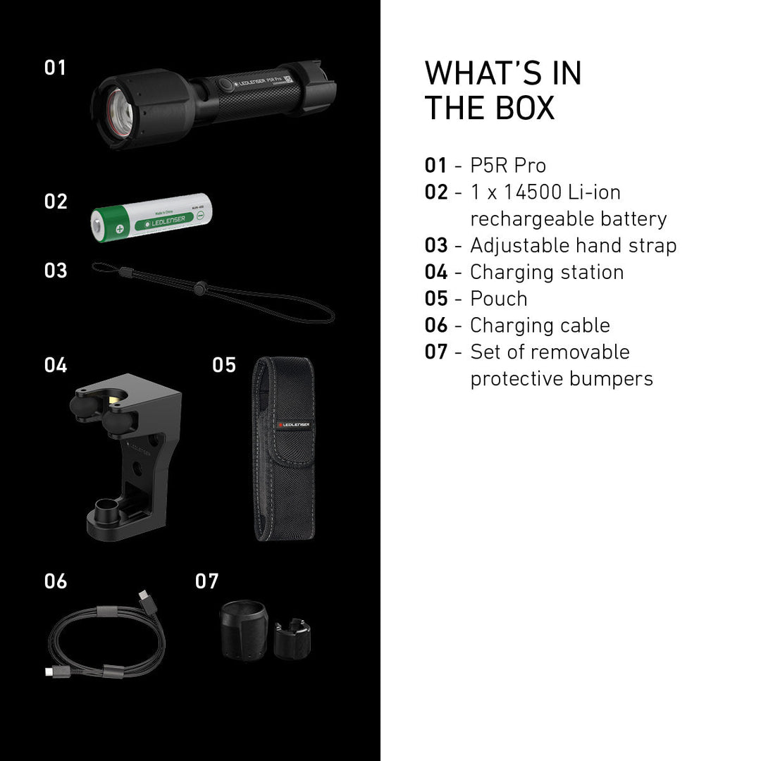 P5R Pro Rechargeable Torch 2025, 750 Lumens - HikeWare  