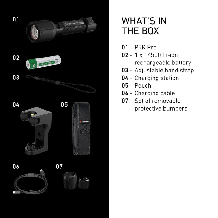P5R Pro Rechargeable Torch 2025, 750 Lumens - HikeWare  