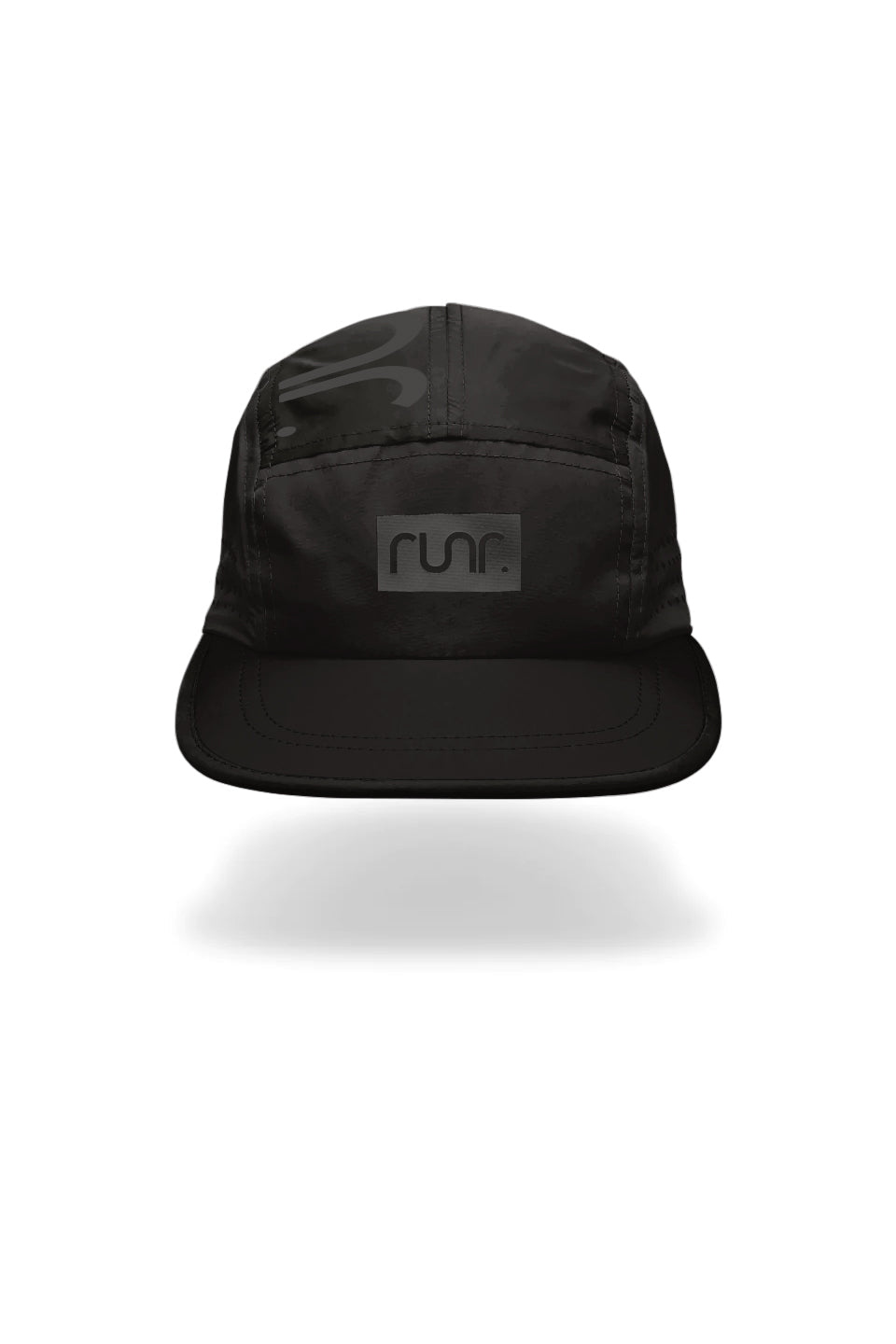 Runr Milan Blackout running hat - front view