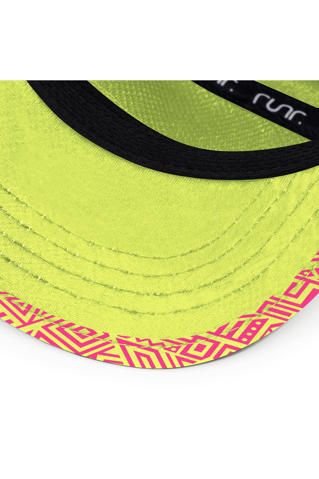 Runr Buenos Aires running hat - under-peak view