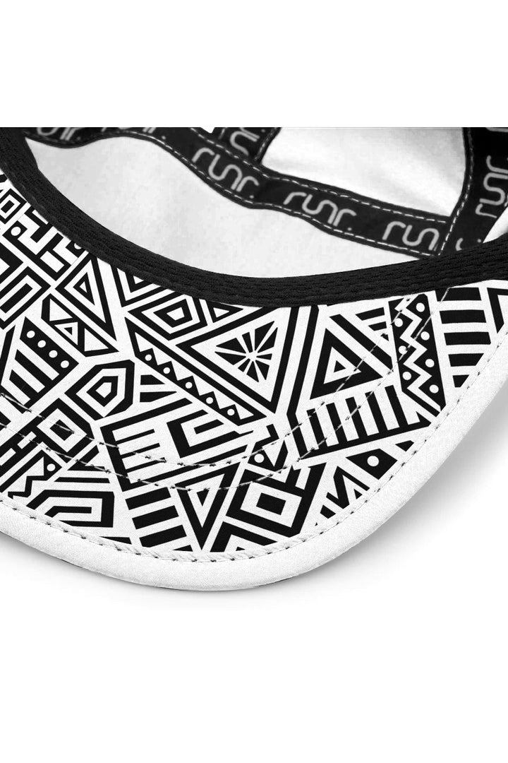 Runr Copenhagen running hat - under-peak view
