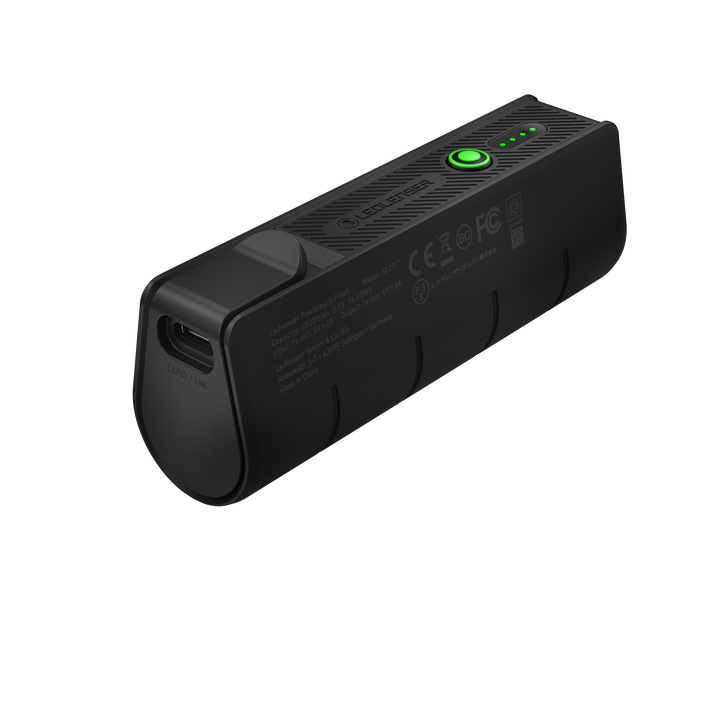 FLEX5 Li-ion Power Bank Plus 4500mAh, Includes 1 x 21700 - HikeWare  