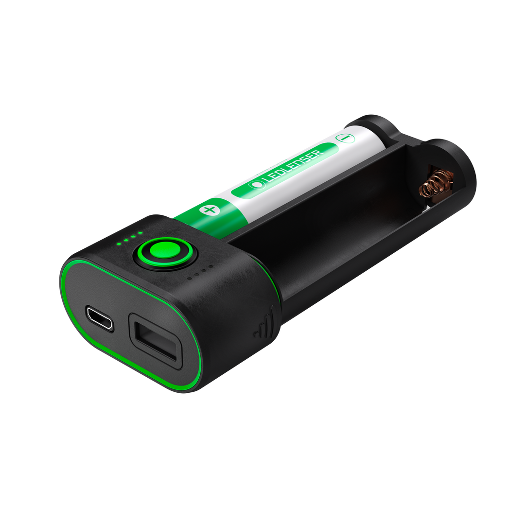 FLEX7 Li-ion Power Bank Plus 6800mAh, Includes 2 x 18650 - HikeWare  