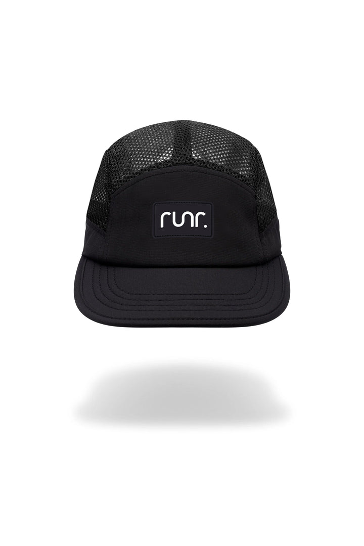 Runr Doha Airflow running hat - front view