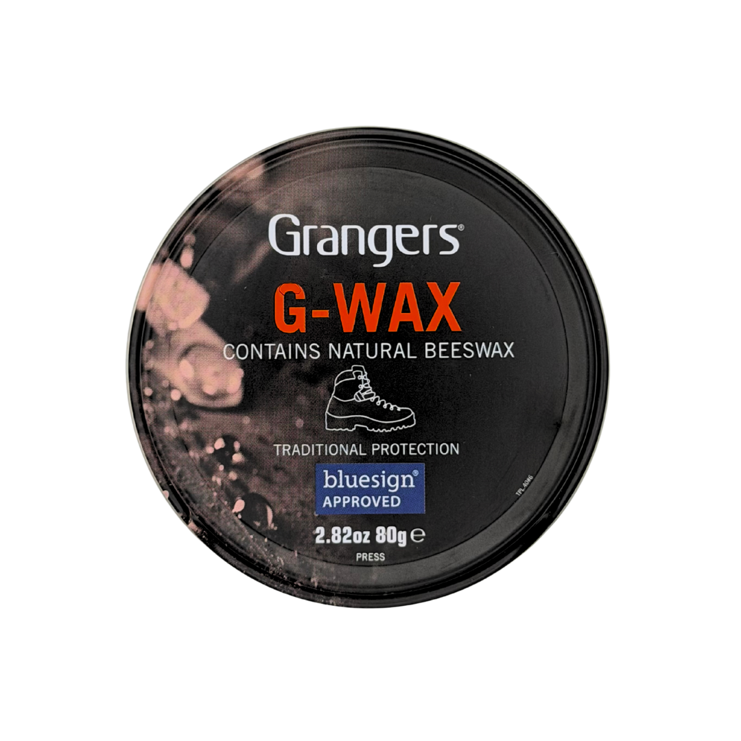 Grangers G-Wax 80g tin of traditional beeswax boot wax