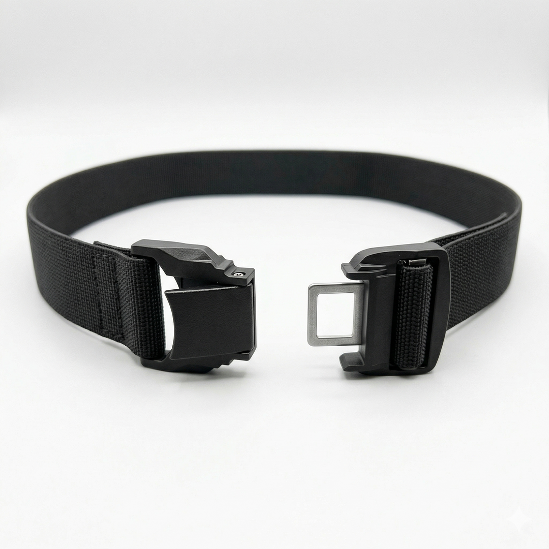 HikeWare™ Elastic Tactical Belt – Quick-Release Stretch Hiking Belt - HikeWare  