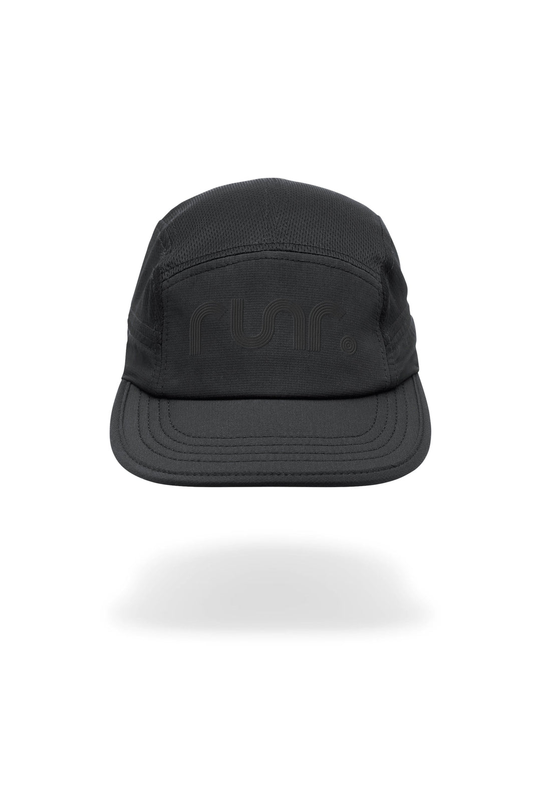 Runr Riga running hat in grey - front view