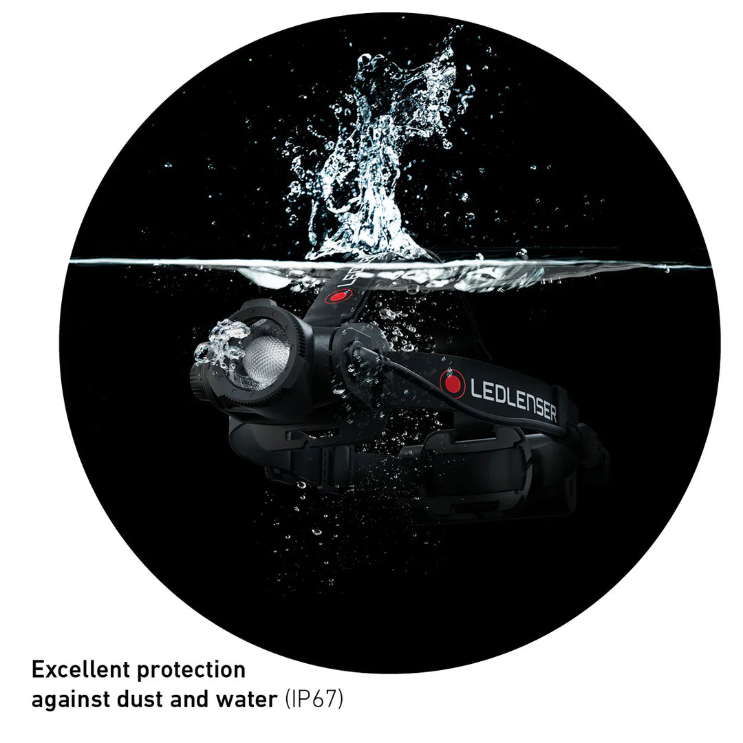 LEDLenser H15R Core Rechargeable 2500 Lumens Head Torch - Black