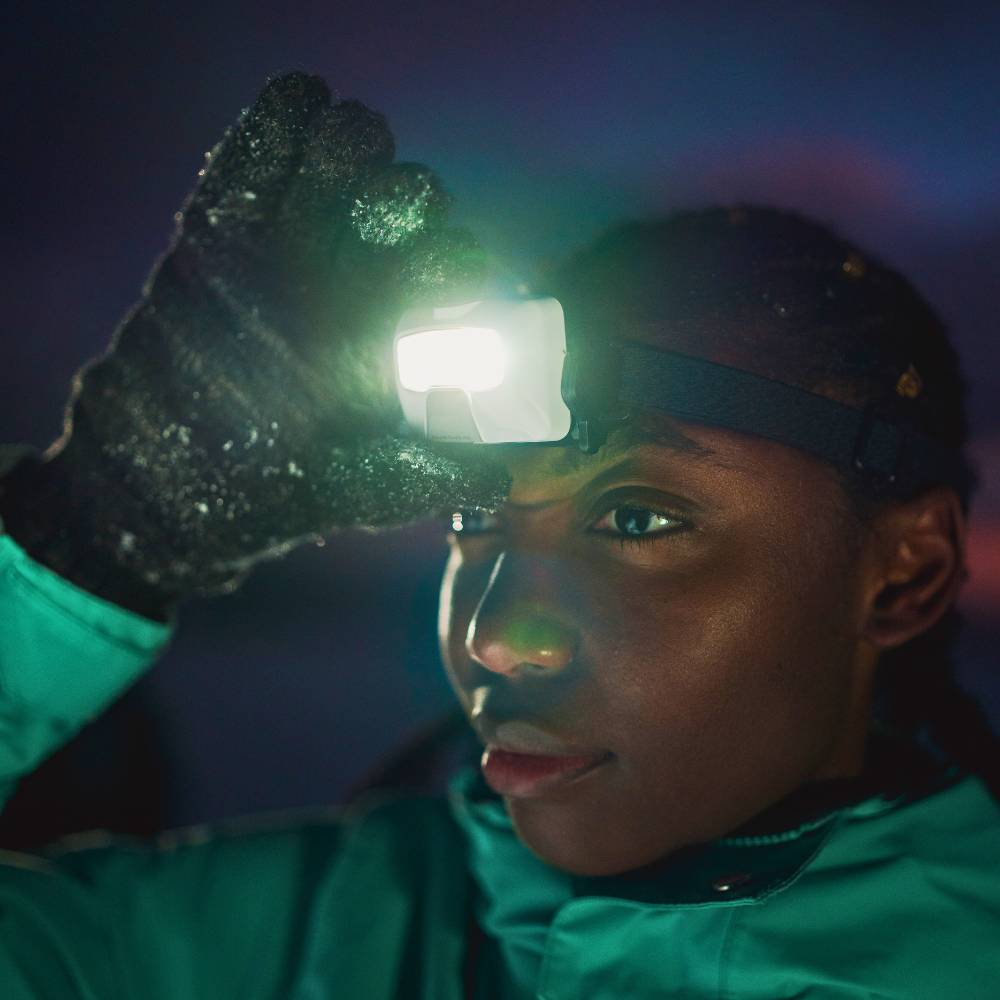 HF6R CORE Rechargeable Head Torch, 800 Lumens, Black - HikeWare  