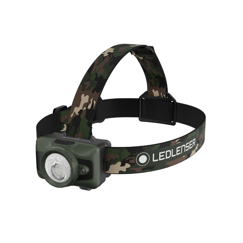 HF6R CAMO RGB Rechargeable Head Torch 2026, 900 Lumens