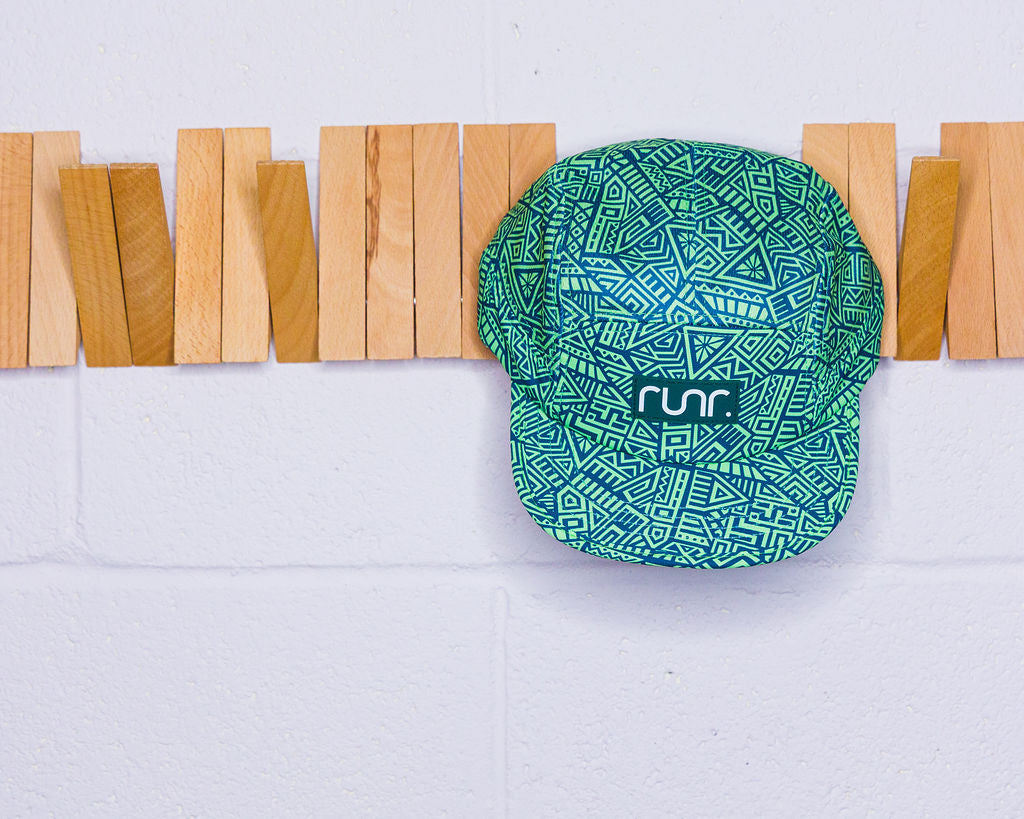 Runr Lima running hat - side view