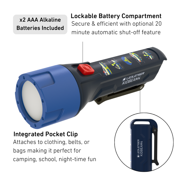 KidBEAM4 Blue Police Children&