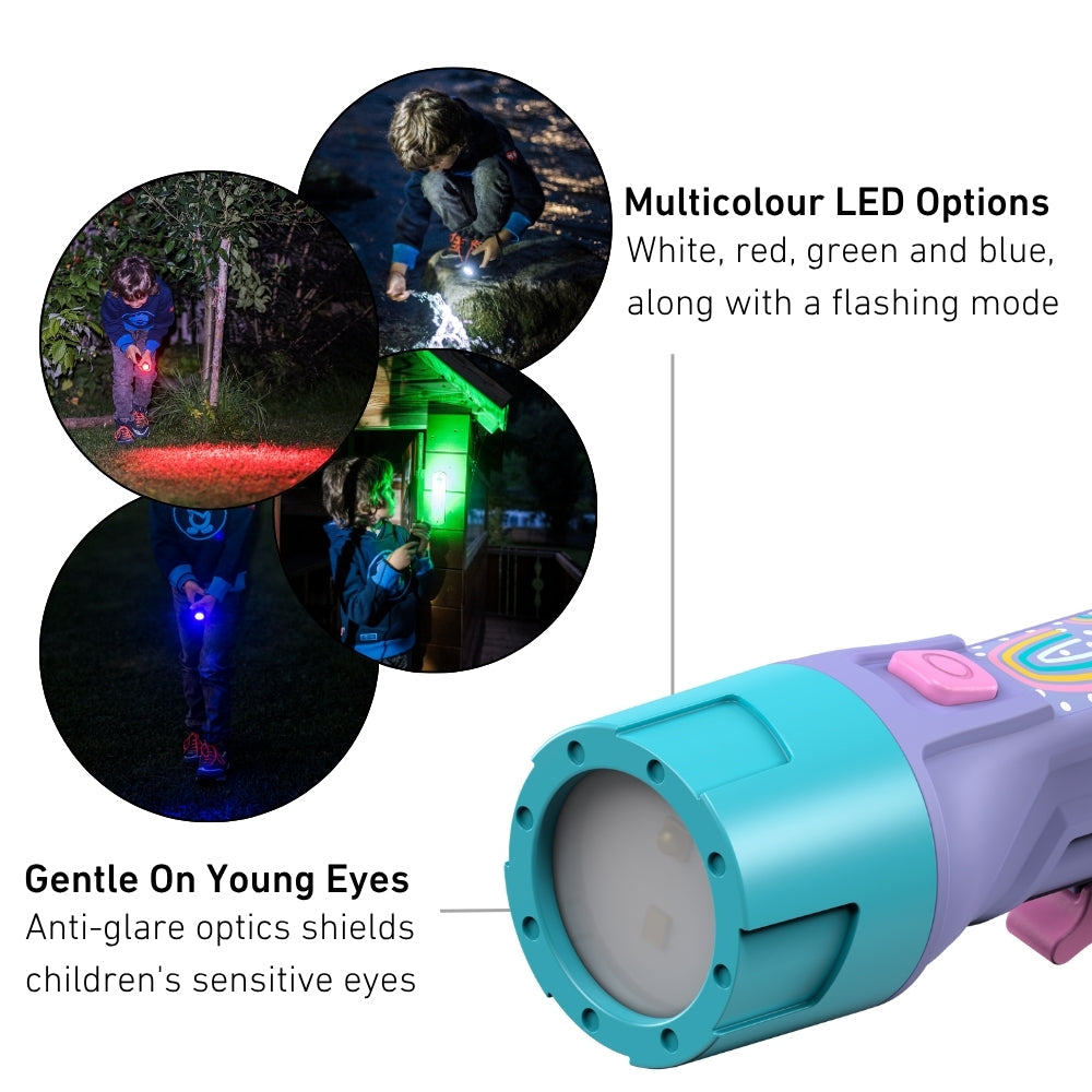 KidBEAM4 Purple Rainbows Children&