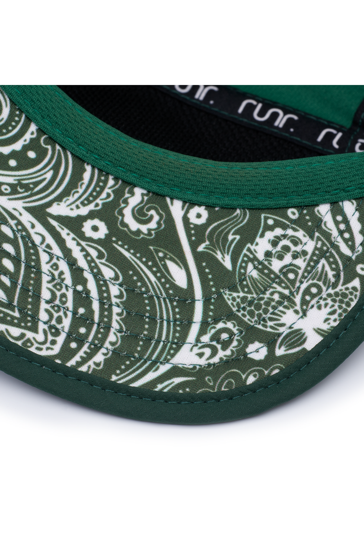 Runr Leave Nothing But Footprints running hat - alternate view