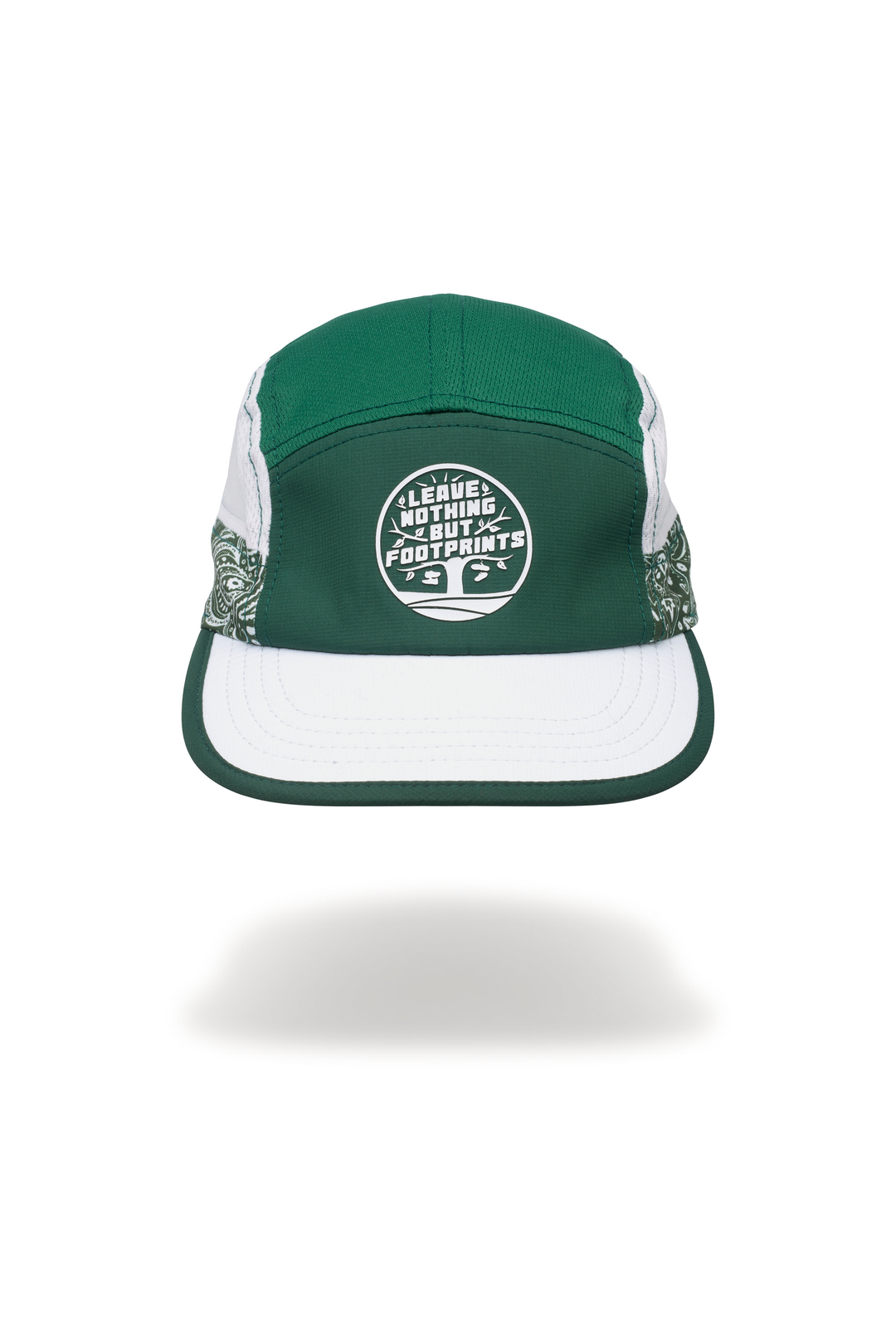 Runr Leave Nothing But Footprints running hat - side profile