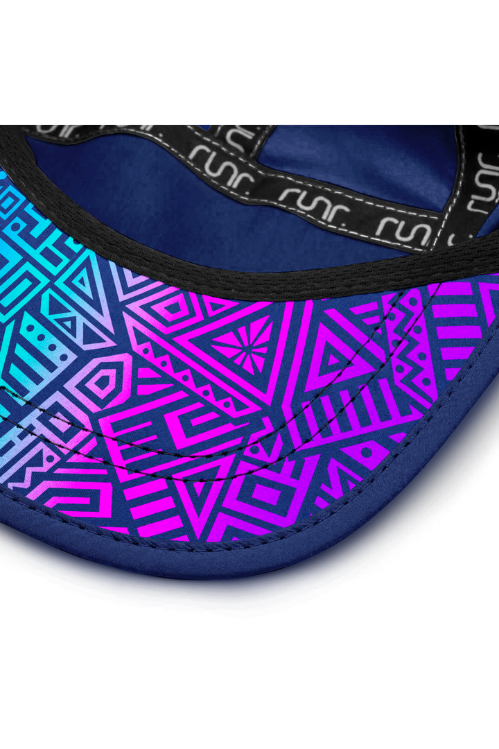 Runr Los Angeles running hat - side view