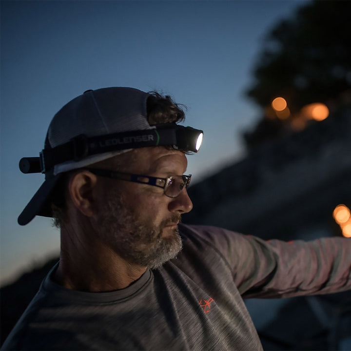 MH10 Rechargeable Head Torch, 600 Lumens - HikeWare  