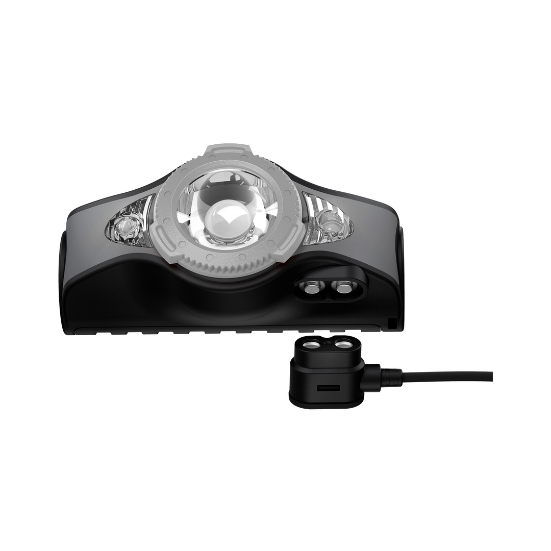 MH11 RGB Rechargeable Head Torch, 1000 Lumens - HikeWare  