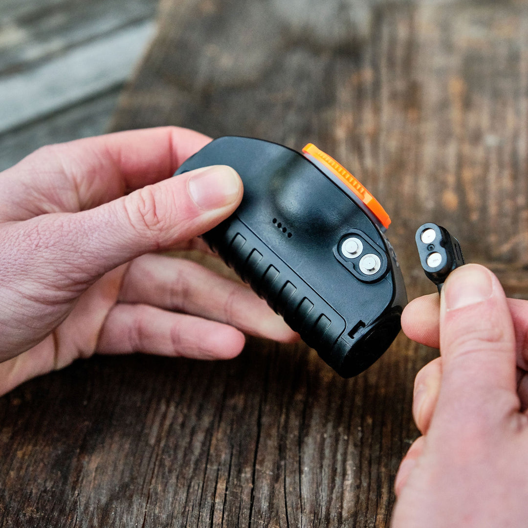 MH11 RGB Rechargeable Head Torch, 1000 Lumens - HikeWare  