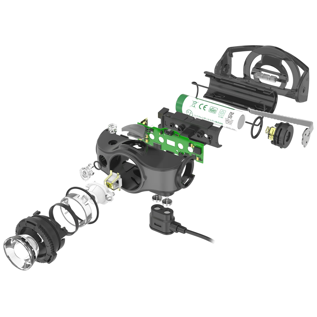LEDLenser MH5 Rechargeable 400 Lumens Head Torch - Black