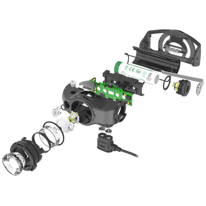 LEDLenser MH5 Rechargeable 400 Lumens Head Torch - Black