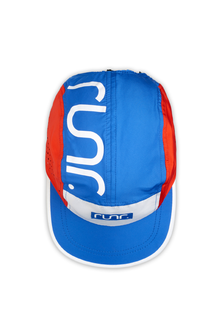Runr Melbourne running hat - side view
